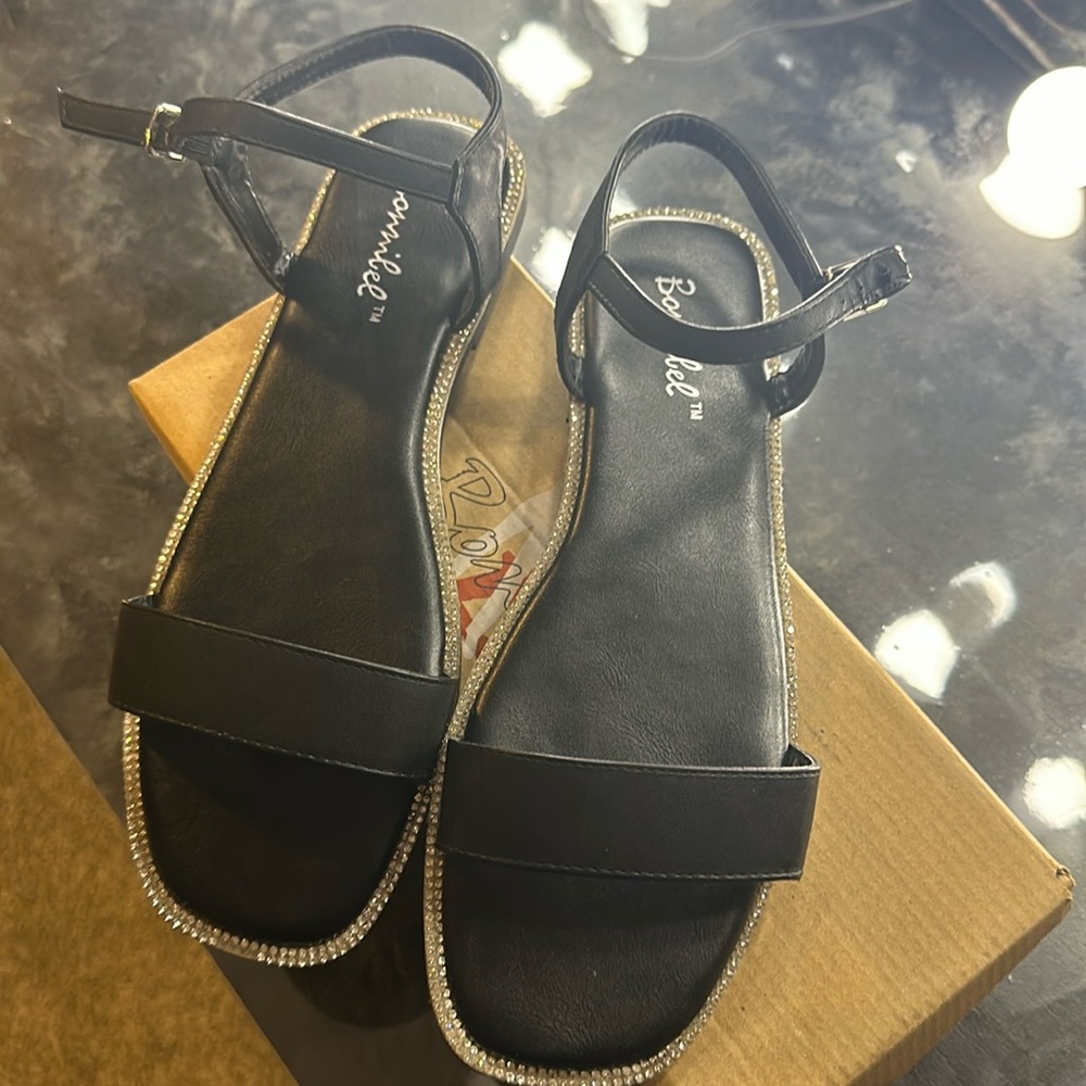 Black sandals